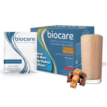 Biocare 30G Protein Chocolate Salted Caramel Dietary Beverage (14-Count)