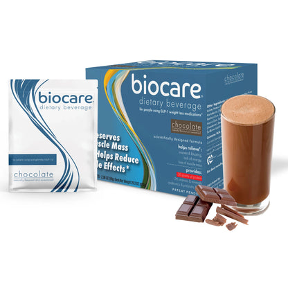 Biocare 30G Protein Chocolate Dietary Beverage (14-Count)