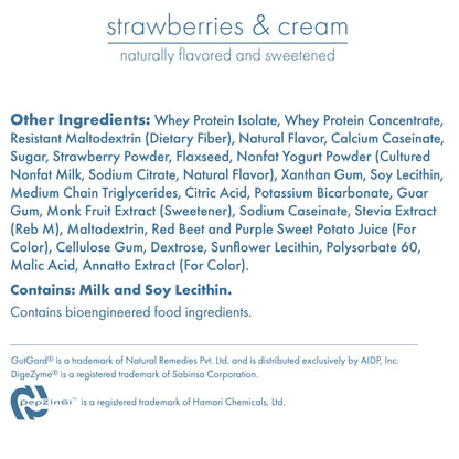 Biocare 30G Protein Strawberries & Cream Dietary Beverage (14-Count)